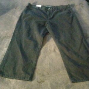 Women's black capris,Ralph Lauren jeans company